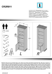 Forte CR2R811 Instrucciones De Montaje