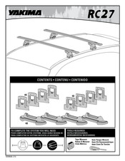 Yakima RC27 Instrucciones De Montaje