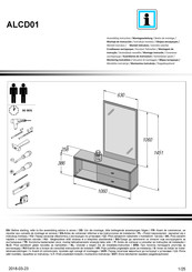 Forte ALCD01 Instrucciones De Montaje