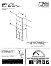 System Build 9979015COM Instrucciones De Montaje