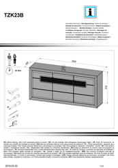 Forte TZK23B Instrucciones De Montaje