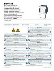 Siemens 3VA9603-0KP00 Instructivo