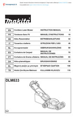 Makita DLM533Z Manual De Instrucciones