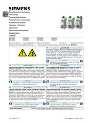 Siemens 5ST3055 Instructivo