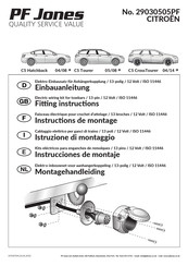 PF Jones 29030505PF Instrucciones De Montaje