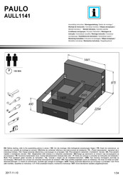 BUT PAULO AULL1141 Instrucciones De Montaje