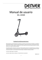 Denver SEL-10500 Manual De Usuario