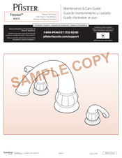 Pfister Treviso 806-D Guía De Mantenimiento Y Cuidado