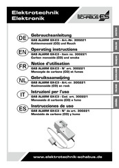 Elektrotechnik Schabus GX-C3 Instrucciones De Uso