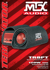 MTX Audio TERMINATOR TR8PT Manual De Instrucciones