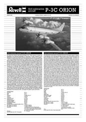 REVELL P-3C ORION Instrucciones De Montaje