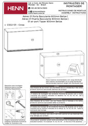 HENN C502-131 Instrucciones De Montaje