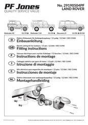 PF Jones 29190504PF Instrucciones De Montaje