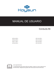 Kaysun KPD-105 DR11 Manual De Usuario