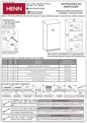 HENN Connect C81-35 Instrucciones De Montaje