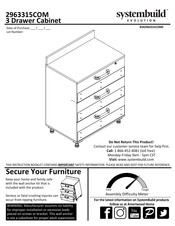 Systembuild Evolution 2963315COM Instrucciones De Montaje