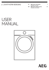 AEG LAVATHERM 8DBG842 Manual De Instrucciones