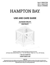HAMPTON BAY 1006157708 Manual De Instrucciones