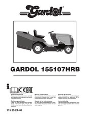 Gardol 155107HRB Manual De Instrucciones