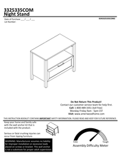 Ameriwood HOME 3325335COM Libro De Instrucciones