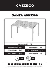 CAZEBOO COM-000409 Manual De Instrucciones