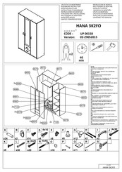 BUT HANA 3K2FO Instrucciones De Montaje