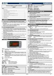 Emerson dixell XR40CX Instrucciones De Manejo