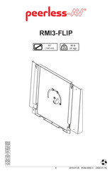 peerless-AV RMI3-FLIP Manual De Instrucciones