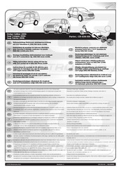 ECS Electronics CR-034-HH Instrucciones De Montaje