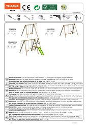 Trigano Jardin TIRIDOU J-123150 Manual De Instrucciones