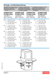 Franke ANMW192Y 7612982127946 Instrucciones De Montaje Y Servicio