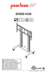 peerless-AV SR598-HUB Instrucciones De Montaje