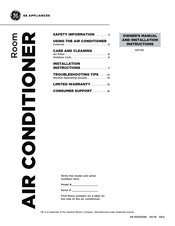 GE AET05 Manual Del Propietario Y Instrucciones De Instalación
