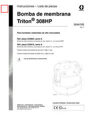 Graco 233805 Instrucciones - Lista De Piezas