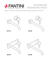 Fantini Rubinetti E811B Instrucciones De Montaje