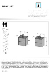 NOTE RIBK022ST Instrucciones De Montaje