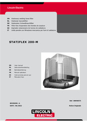 Lincoln Electric Statiflex 200-M Instrucciones Para El Uso