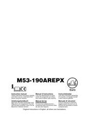 McCulloch M53-190AREPX Manual De Las Instrucciones