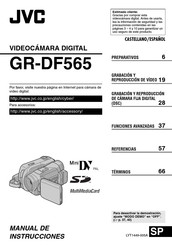 JVC GR-DF565 Manual De Instrucciones