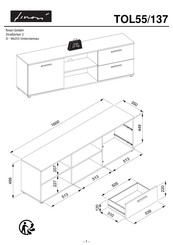 finori TOL55/137 Instrucciones De Montaje