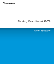 Blackberry HS-500 Manual Del Usuario