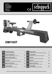 Scheppach DM1100T Traducción De La Instrucción De Original