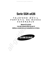 Samsung SGH-a436 Serie Manual Del Usuario