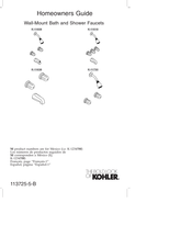 Kohler K-11638 Guía De Propietario