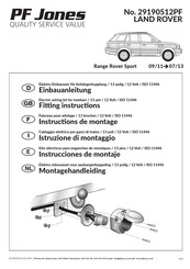 PF Jones 29190512PF Instrucciones De Montaje