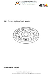 Axis T91A33 Guia De Instalacion