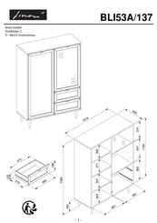 finori BLI53A/137 Instrucciones De Montaje