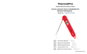 ThermoPro TP-03 Manual De Instrucciones