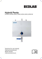 Ecolab Hybrid Penta SU21PD22 Instrucciones De Uso