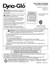 Dyna-Glo IR12DTL-2 Manual De Instrucciones